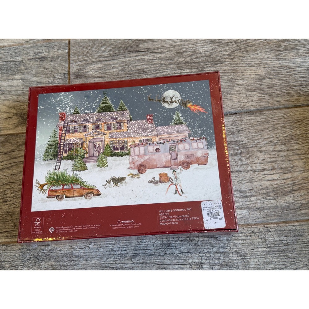 Pottery Barn National Lampoons Christmas Jigsaw Puzzle 500 pc Griswold NWT Gift